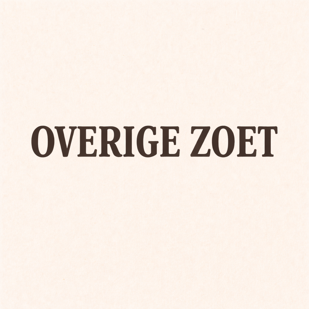 Overige zoetigheden