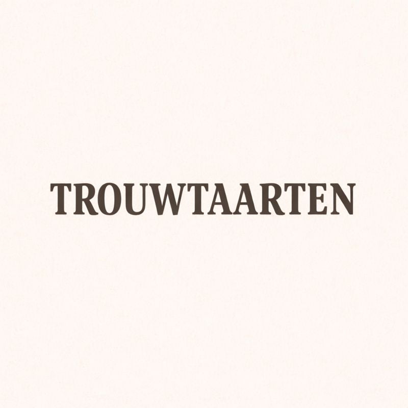 Trouwtaarten
